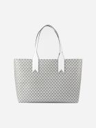 Shopper Bag With All-over Monogram Emporio Armani Shopper Bag With All-over Monogram - Grigio