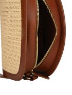 A.p.c. Demi Lune Rattan Bag A.P.C. Demi Lune Rattan Bag - NOISETTE