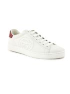 Gucci White Leather Ace Sneakers Gucci White Leather Ace Sneakers - Bianco