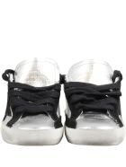 Golden Goose Silver ''super Star'' Sneakers For Girl Golden Goose Silver ''super Star'' Sneakers For Girl - Silver