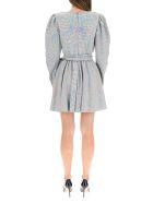 MSGM Mini Dress With Iridescent Facets MSGM Mini Dress With Iridescent Facets - SILVER (Silver)