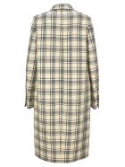 Checked Single-breasted Coat Marni Checked Single-breasted Coat - Check