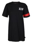 Black Cotton T-shirt Dress GCDS Black Cotton T-shirt Dress - Black