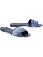 Dolce & Gabbana Denim Flat Sandals Dolce & Gabbana Denim Flat Sandals - Denim