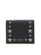 Jimmy Choo Hanne Wallet Star Studs Jimmy Choo Hanne Wallet Star Studs - BLACK SILVER (Black)
