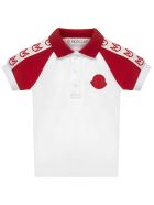 Moncler Enfant Polo Shirt Moncler Enfant Polo Shirt - White