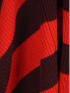 Marni Oversized Striped Jumper Marni Oversized Striped Jumper - DARK BURGUNDY + RED