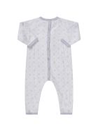 Light Blue Babygrow With Logos For Babykid Givenchy Light Blue Babygrow With Logos For Babykid - Blu cielo