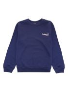 Blue Balenciaga Political Campaign Kid Sweatshirt Balenciaga Blue Balenciaga Political Campaign Kid Sweatshirt - Pacific blue/white