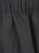Comme des Garçons Comme des Garçons Polyester Gabardine Pants Elastic Waist Comme des Garçons Comme des Garçons Polyester Gabardine Pants Elastic Waist - Black