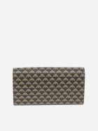 Wallet With All-over Monogram Print Emporio Armani Wallet With All-over Monogram Print - Marrone