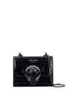Jimmy Choo Mini Paris Shoulder Bag In Black Leather Jimmy Choo Mini Paris Shoulder Bag In Black Leather - black