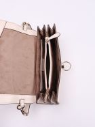 Michael Kors Collection Lg Pouchette Hendrix Michael Kors Collection Lg Pouchette Hendrix - Lt Cream