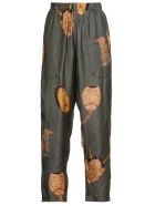 Palmer Pants Uma Wang Palmer Pants - Steel blue/tan