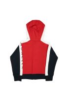 Moncler Zip Up Cotton Hoodie Blue Moncler Zip Up Cotton Hoodie Blue - Blu