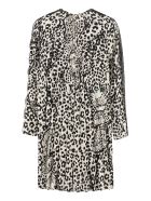 RED Valentino Printed Pleated Dress RED Valentino Printed Pleated Dress - Multicolor