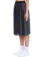 Golden Goose Amber Skirt In Blue Polyamide Golden Goose Amber Skirt In Blue Polyamide - blue
