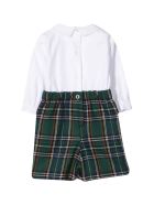 Mariella Ferrari Mariella Ferrari Checked Baby Suit Mariella Ferrari Mariella Ferrari Checked Baby Suit - Verde/bianco