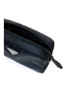 Prada Nylon Pouch With Handle Prada Nylon Pouch With Handle - NERO (Black)