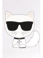 Karl Lagerfeld 'choupette' T-shirt Karl Lagerfeld 'choupette' T-shirt - White