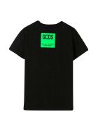 GCDS Mini Black T-shirt GCDS Mini Black T-shirt - Nero