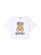 Moschino White T-shirt With Toy Print Moschino White T-shirt With Toy Print - Bianco