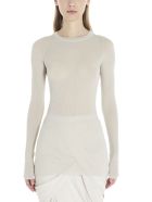 Rick Owens 'ls Rib T' T-shirt Rick Owens 'ls Rib T' T-shirt - Beige