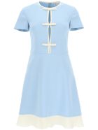 RED Valentino Mini Dress With Bows RED Valentino Mini Dress With Bows - BLUE