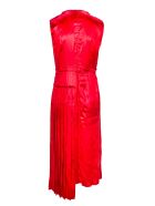 Marni V-neck Satin Dress Marni V-neck Satin Dress - LAQUER