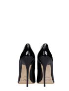 Jimmy Choo Anouk Pat Pumps In Black Patent Leather Jimmy Choo Anouk Pat Pumps In Black Patent Leather - black