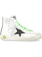 Golden Goose Francy Classic Leather High-top Sneakers Golden Goose Francy Classic Leather High-top Sneakers - White