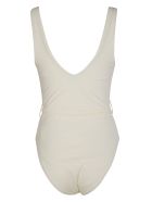 Tory Burch Miller Plunge One-piece Bodysuit Tory Burch Miller Plunge One-piece Bodysuit - Ivory