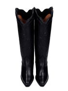 The Seller Texan Boots In Black Leather The Seller Texan Boots In Black Leather - black