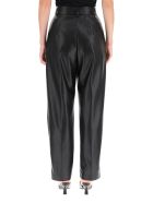 MSGM Faux Leather Loose Trousers MSGM Faux Leather Loose Trousers - Nero