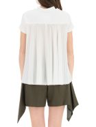 Hybrid T-shirt Sacai Hybrid T-shirt - Bianco
