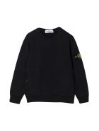 Stone Island Junior Blue Sweatshirt Stone Island Junior Blue Sweatshirt - Blu