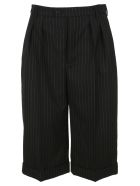 Saint Laurent Pinstripe Tailored Bermuda Shorts Saint Laurent Pinstripe Tailored Bermuda Shorts - Nero
