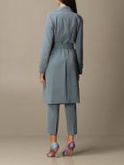 Theory Coat Theory Coat In Crêpe Dressing Gown With Belt Theory Coat Theory Coat In Crêpe Dressing Gown With Belt - Dust