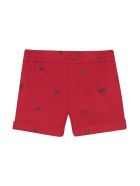 Gucci Red Shorts With Elastic Waistband Gucci Red Shorts With Elastic Waistband - Verde/rosso