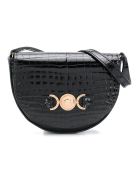 Black Shoulder Bag Young Versace Black Shoulder Bag - Nero/oro