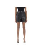 Nanushka Vegan Leather Shorts Leana Nanushka Vegan Leather Shorts Leana - BLACK