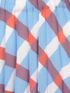 Issey Miyake Long Pleated Skirt A Line Elastic Waist Issey Miyake Long Pleated Skirt A Line Elastic Waist - Blue Hued