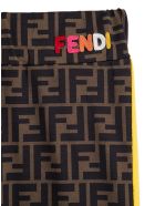 Fendi Lycra Ff Leggings Fendi Lycra Ff Leggings - Brown