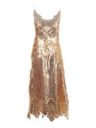 Paco Rabanne Polyester Dress Paco Rabanne Polyester Dress - Gold