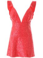 In The Mood For Love Sequined Mini Dress In The Mood For Love Sequined Mini Dress - RED (Red)