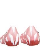 Melissa Pink Ballerina Flats For Girl With Clouds Melissa Pink Ballerina Flats For Girl With Clouds - Pink