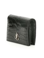 Jimmy Choo Monogram Hanne Wallet Jimmy Choo Monogram Hanne Wallet - BLACK (Black)