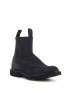 Tricker's Henry Suede Vlt Tricker's Henry Suede Vlt - Navy