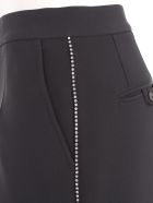 Philosophy di Lorenzo Serafini Pants Flared W/band Philosophy di Lorenzo Serafini Pants Flared W/band - Black