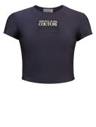 Versace Jeans Couture Branded T-shirt Versace Jeans Couture Branded T-shirt - Black